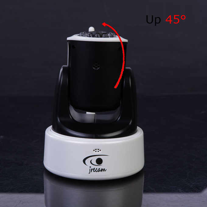 720P Mega Pixel P2P Plug and Play Two-Way Audio Security Wireless IP Camera with IR Night Vision Support Micro Card