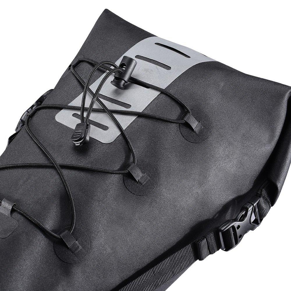 AS12 Waterproof 12L Bicycle Saddle Bag Bike Seat Pouch - Black