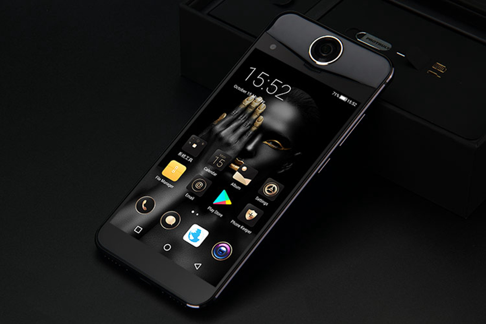 PROTRULY Darling V10S 360 Degree Camera 5.5 Inch 4G LTE Smartphone Snapdragon 625 4GB 64GB Android 7.1 Touch ID - Black