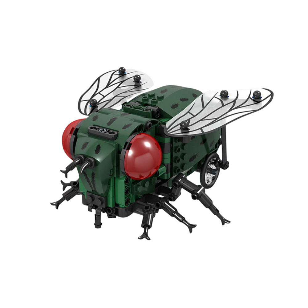 Mofun 7114 280PCS DIY Electric Fly Assembling Building Blocks RC Smart Robot With Automatic Obstacle Avoidance