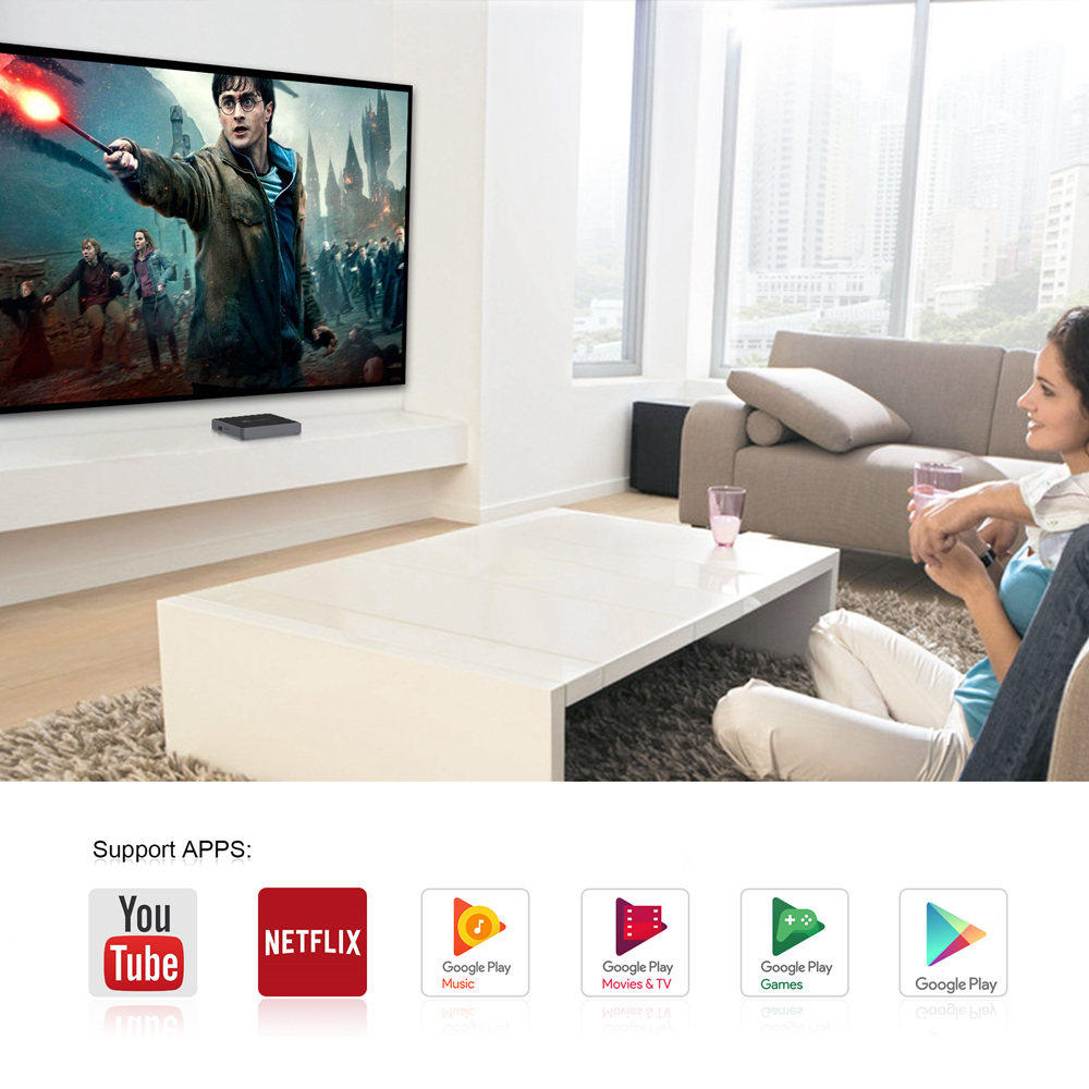 Beelink GT1-A ATV Version Amlogic S912 Android 7.1 DDR3 3GB 32GB eMMC 4K TV BOX with Voice Remote Dual Band WiFi