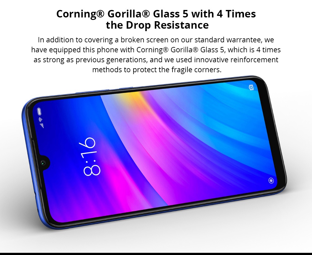Xiaomi Redmi 7 6.26 Inch 4G LTE Smartphone Snapdragon 632 3GB 32GB 12.0MP+2.0MP Dual Cameras MIUI 10 Touch ID IR Remote Control Global Version - Black