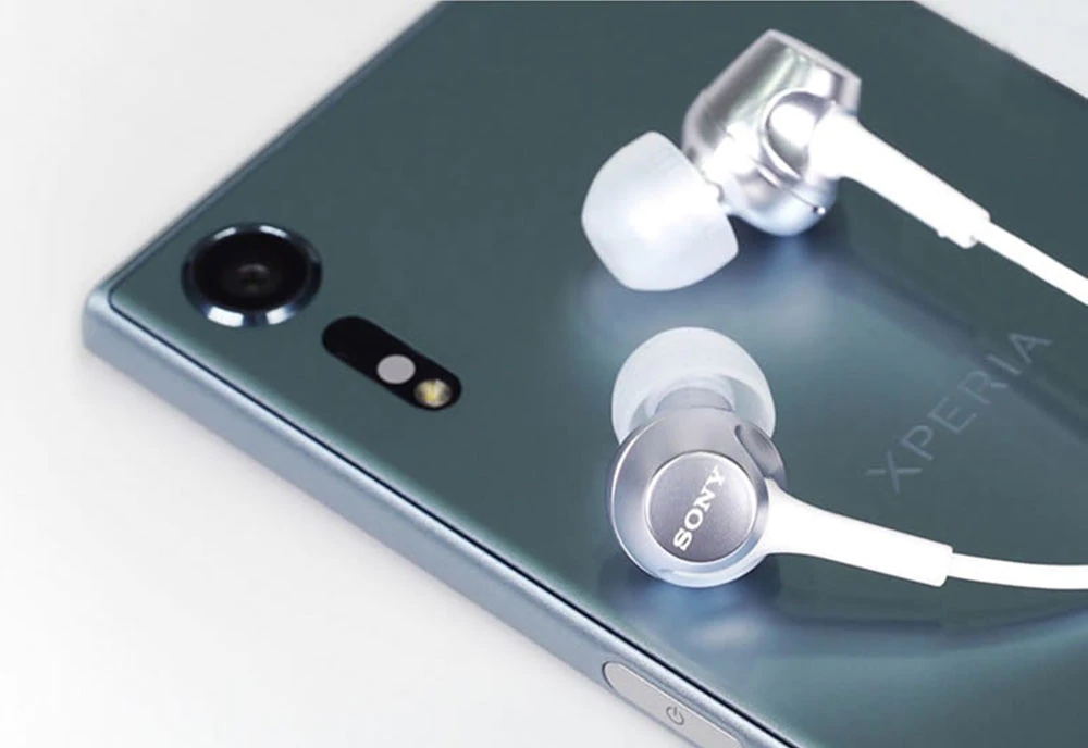 SONY MDR-EX255AP In-ear Wired Earphones Subwoofer Mobile Phone Line Control - Red