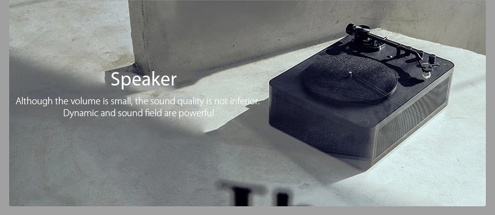 Xiaomi Multifunctional Bluetooth Vinyl Player - Black