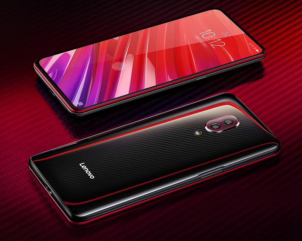 Lenovo Z5 Pro GT 6.39 Inch 4G LTE Smartphone Snapdragon 855 6GB 128GB 16.0MP+24.0MP Dual Rear Cameras Android 9.0 In-Display Fingerprint NFC - Black