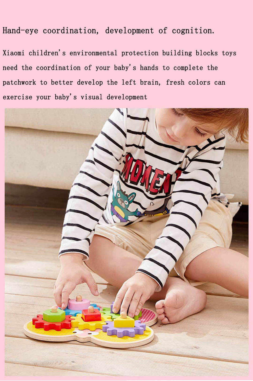 Xiaomi Beva 11PCS Gear Building Blocks DIY Puzzle Toy