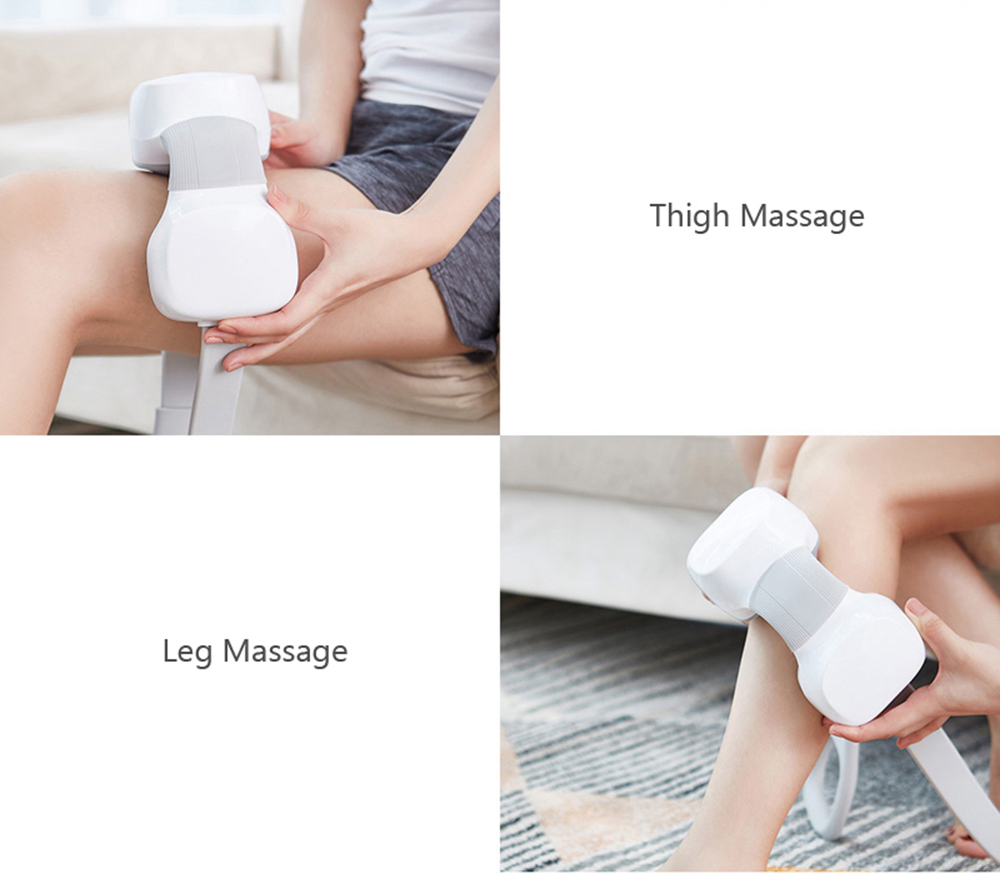 Xiaomi Mini Neck Electric Massager Two-way Kneading Type-C 3 Modes One Button Switching Fitness Massager - White