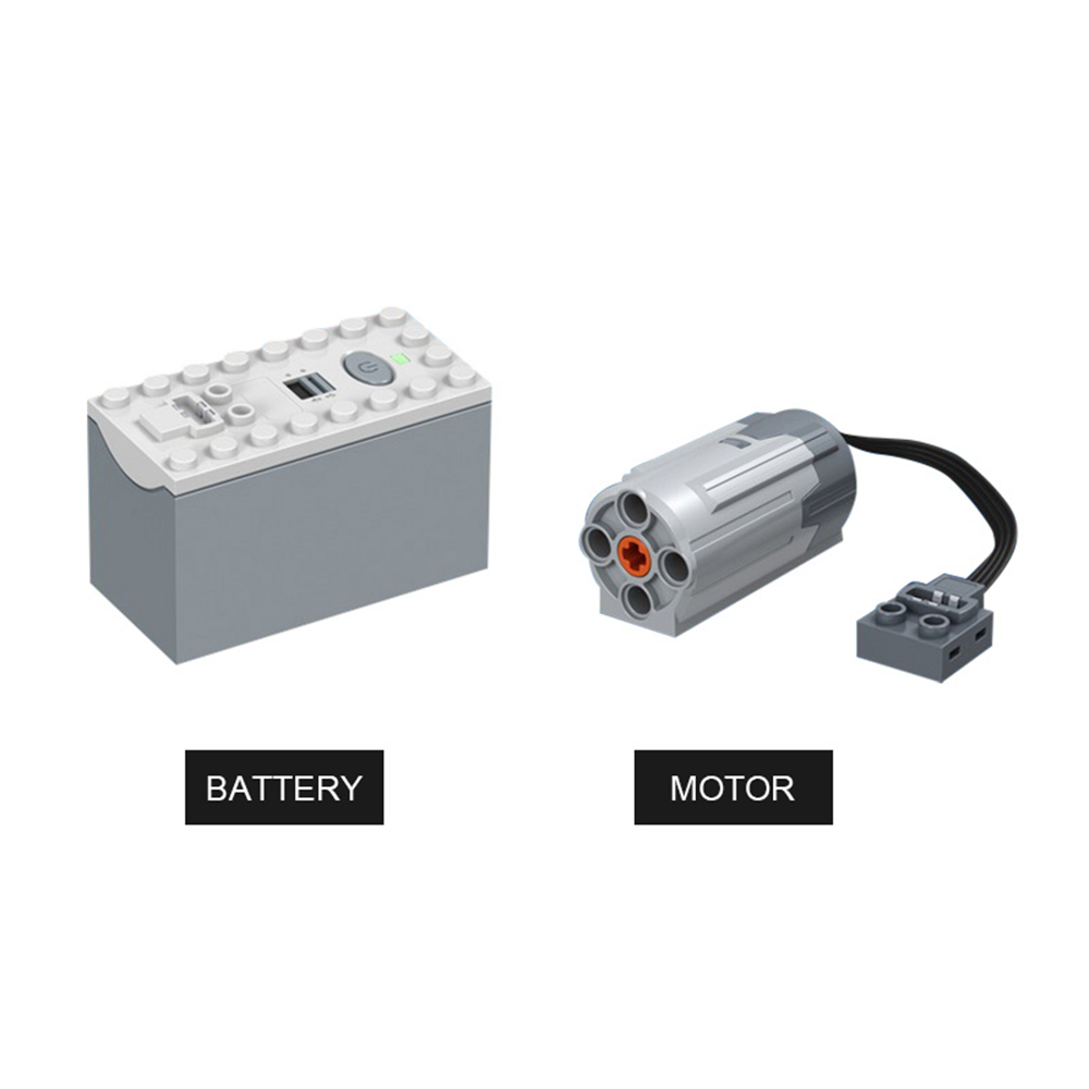 Mofun 7114 280PCS DIY Electric Fly Assembling Building Blocks RC Smart Robot With Automatic Obstacle Avoidance