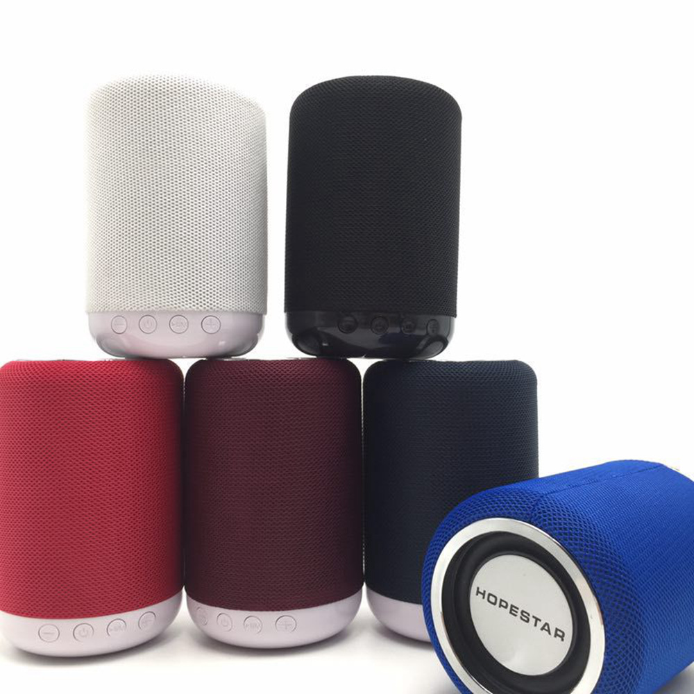 HOPESTAR H34 Wireless Bluetooth Speaker Outdoor Mini Portable Audio Card Computer Phone Player - Blue