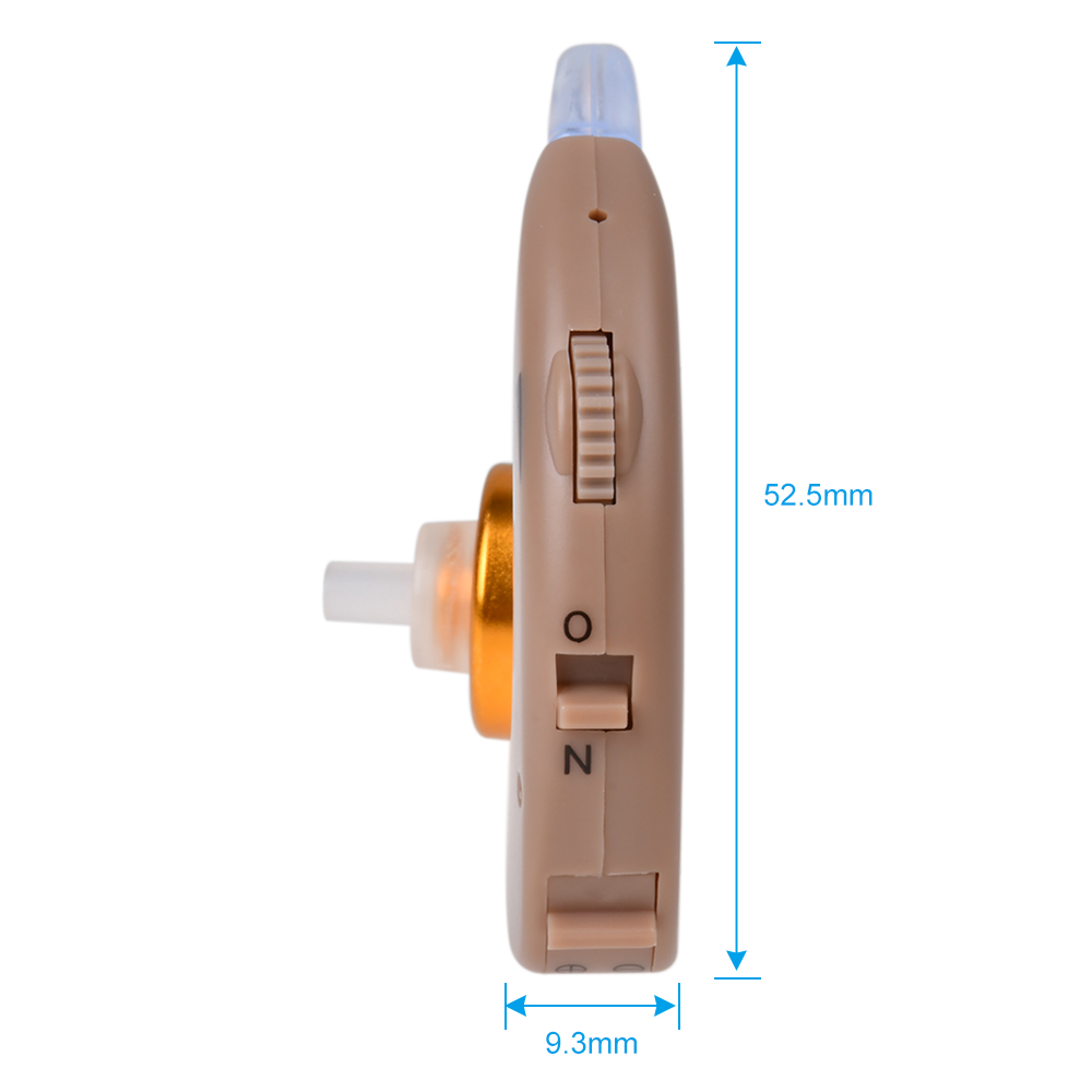 Digital Hearing Aid Sound Voice Amplifier Kit Ear Care Adjustable Sound Enhancer for The Elderly Deaf
