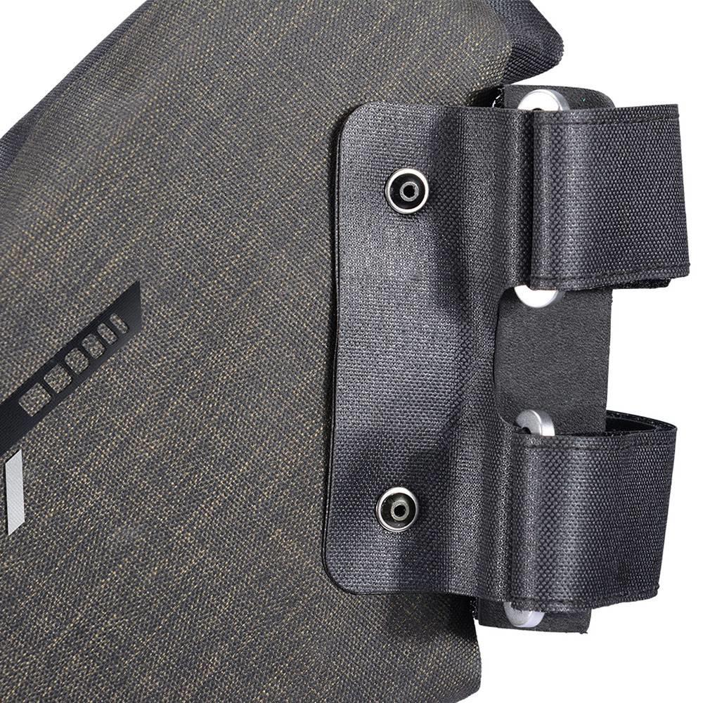 AS12 Waterproof 12L Bicycle Saddle Bag Bike Seat Pouch - Black