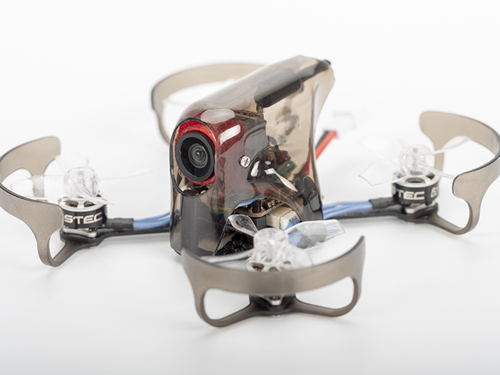 TransTec Attack66 66mm 1S Tiny FPV Racing Drone With F4 FC 4in1 10A BLheli_S ESC Caddx Firely Camera PNP - Transparent