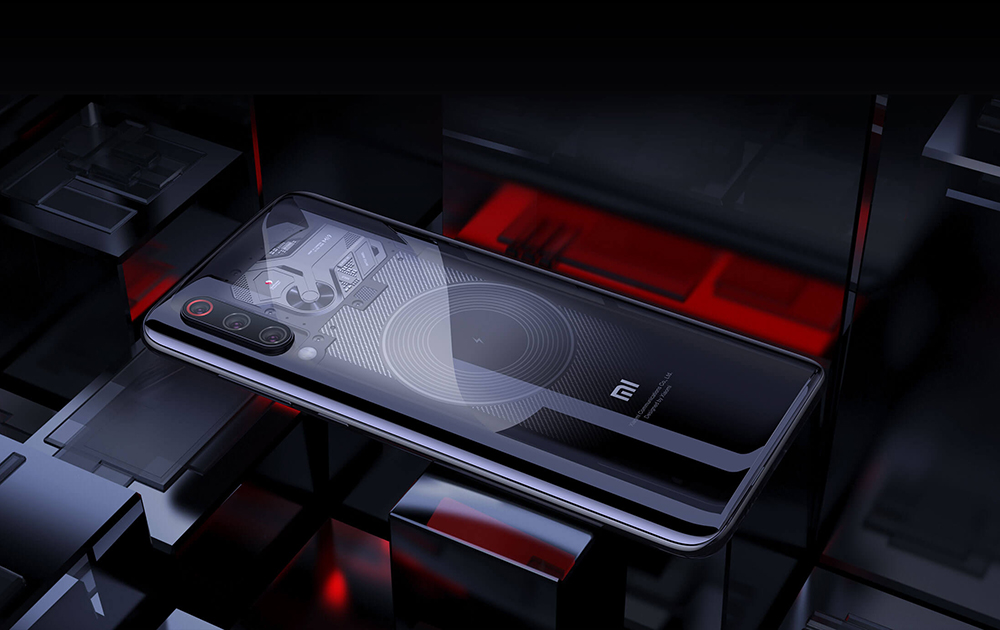 Xiaomi Mi 9 Transparent Edition 6.39 Inch 4G LTE Smartphone Snapdragon 855 12GB 256GB 48.0MP+12.0MP+16.0MP Triple Rear Cameras MIUI 10 In-display Fingerprint NFC Fast Charge - Transparent