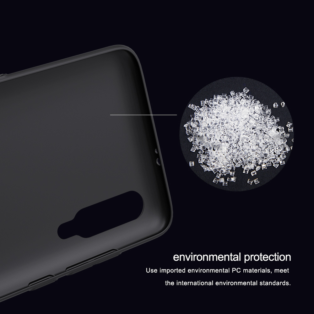 NILLKIN Matte Hard Phone Case for Xiaomi Mi 9 Protective Back Cover - White