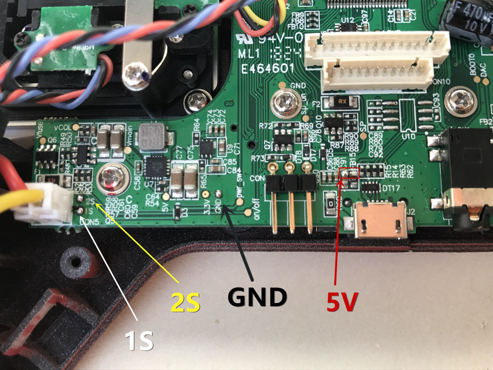 FullSpeed X-Charger Built-in Charger Module DIY Spare Parts For FRSKY X-lite Remote Controller