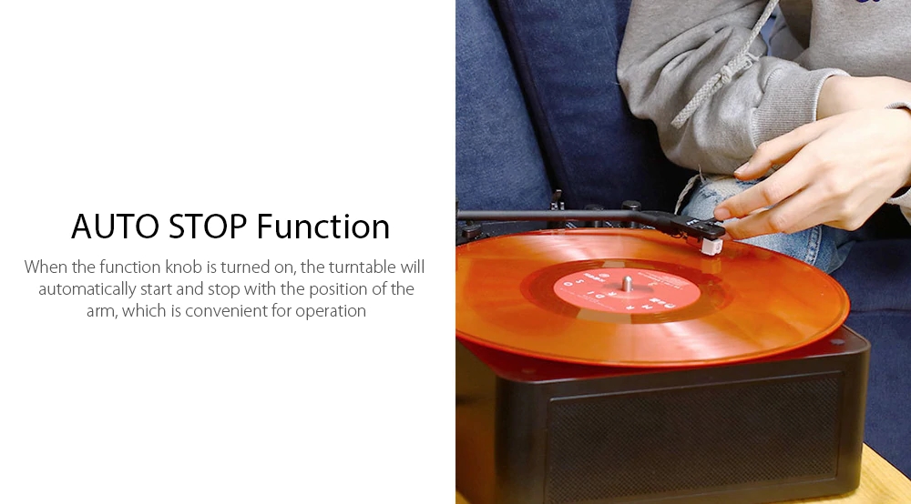 Xiaomi Multifunctional Bluetooth Vinyl Player - Black