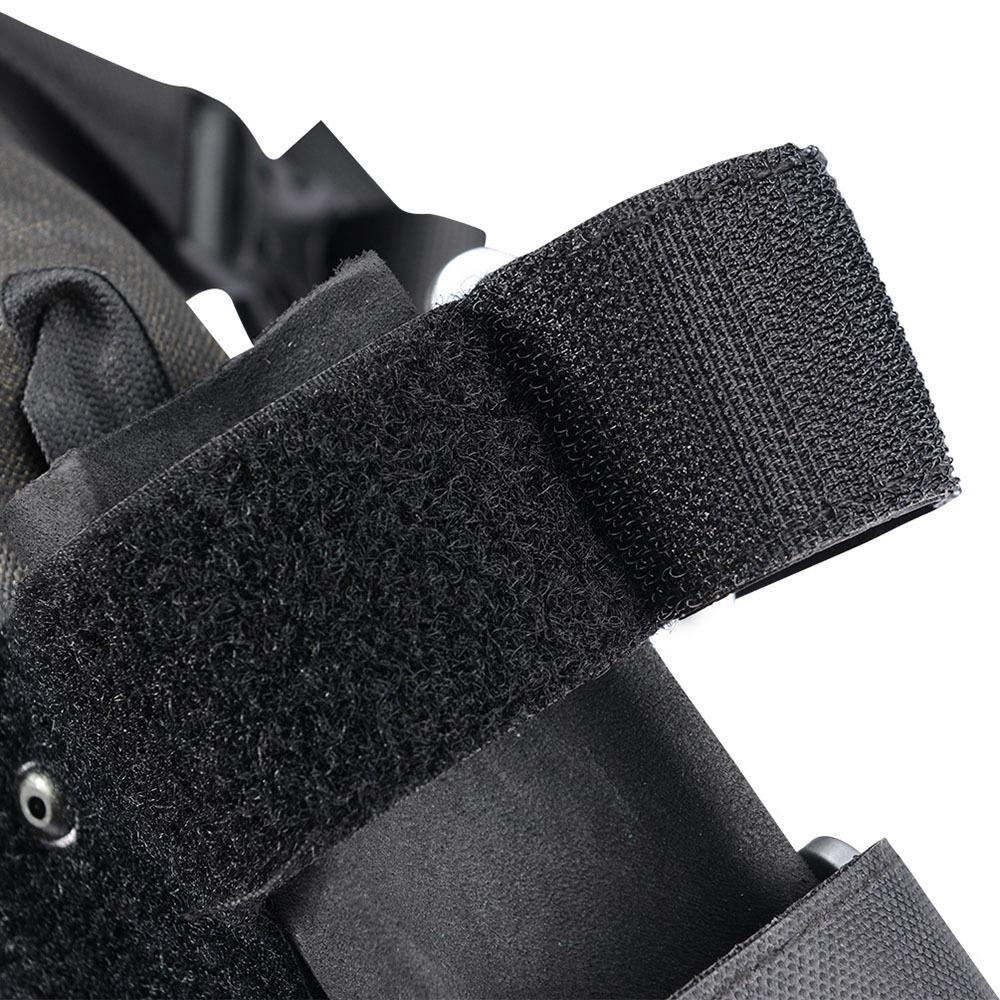 AS12 Waterproof 12L Bicycle Saddle Bag Bike Seat Pouch - Black