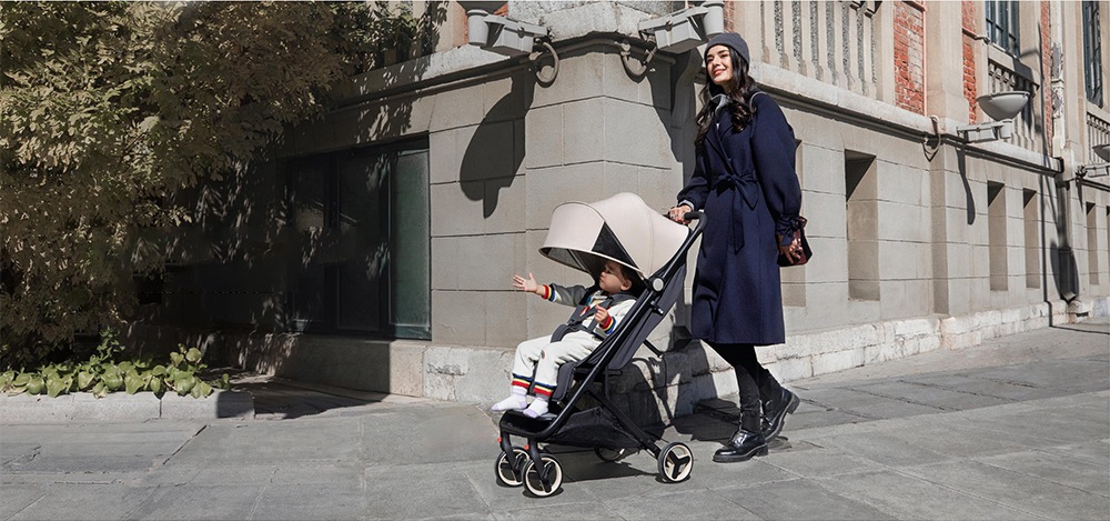 Xiaomi MiTU Folding Stroller Multifunctional Trolley Case Pushchair for Babies - Grey
