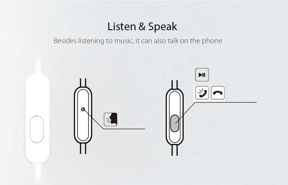 SONY MDR-EX255AP In-ear Wired Earphones Subwoofer Mobile Phone Line Control - Black