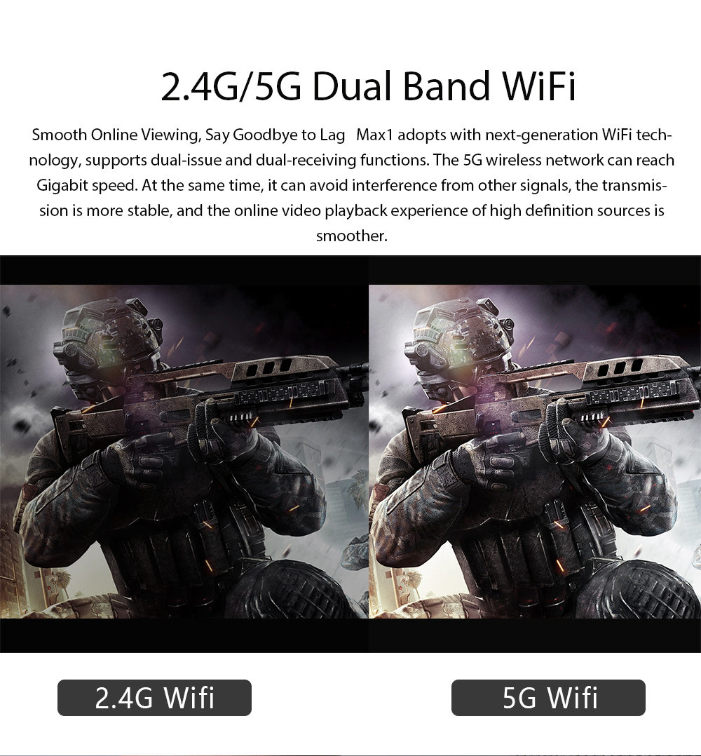 Blackview MAX 1 6.01 inch 4G LTE Projector Smartphone MT6763T 6GB 64GB 16.0MP Rear Camera Android 8.1 Touch ID - Gray