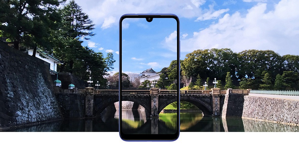 Xiaomi Redmi 7 6.26 Inch 4G LTE Smartphone Snapdragon 632 4GB 64GB 12.0MP+2.0MP Dual Cameras MIUI 10 Touch ID IR Remote Control - Black