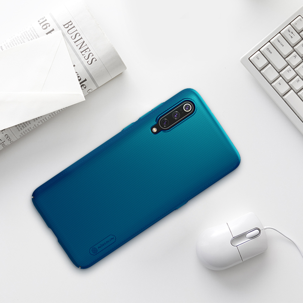 NILLKIN Matte Hard Phone Case for Xiaomi Mi 9 Protective Back Cover - White