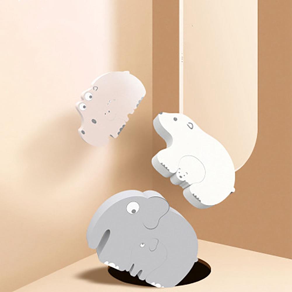 Block Door Stopper Children Anti-clamp Hand PVC Door Plug Desktop Decoration