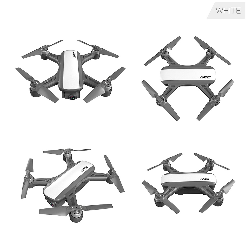 JJRC X9 Heron 1080P GPS 5G WiFi FPV Brushless RC Drone Optical Flow Positioning RTF Black - Three Battery
