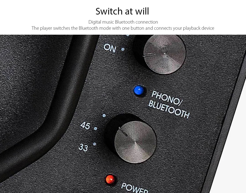 Xiaomi Multifunctional Bluetooth Vinyl Player - Black