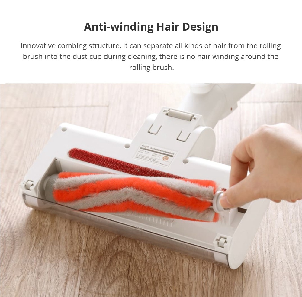 Xiaomi Deerma VC20S Upright Cordless Stick Vacuum Cleaner Sound-absorbing Cotton Anti-winding Hair - White