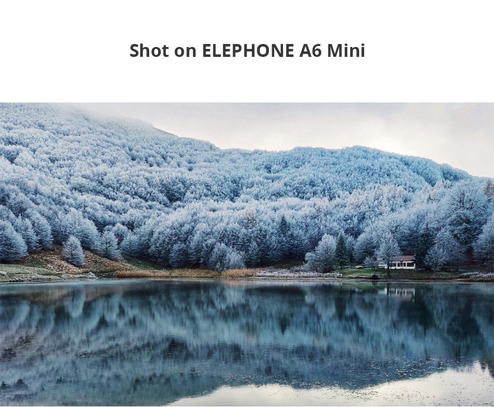 Elephone A6 Mini 5.71 Inch 4G LTE Smartphone MT6761 4GB 32GB 16.0MP+2.0MP Dual Rear Cameras Android 9.0 Face ID Fast Charge - Black