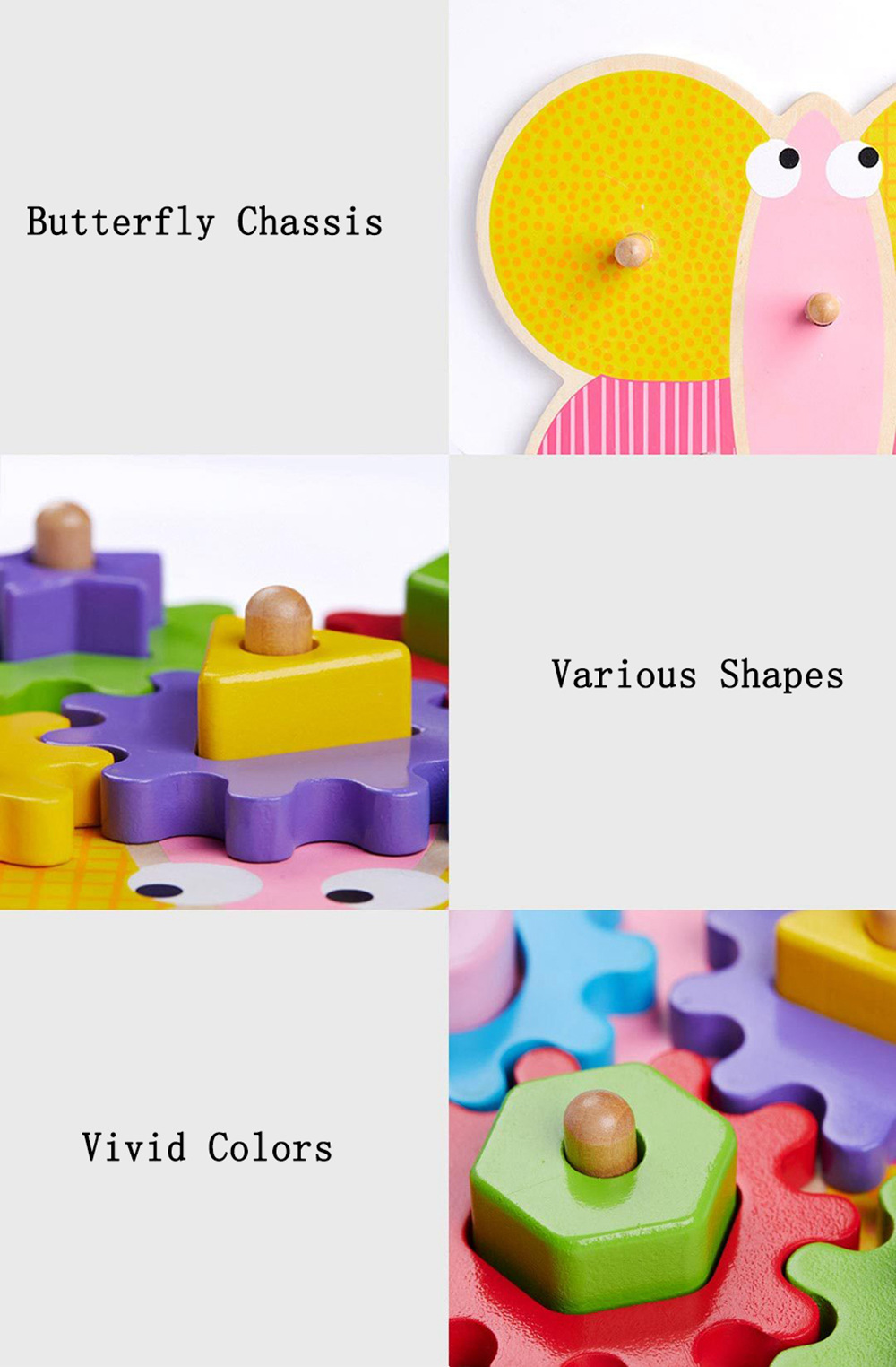 Xiaomi Beva 11PCS Gear Building Blocks DIY Puzzle Toy
