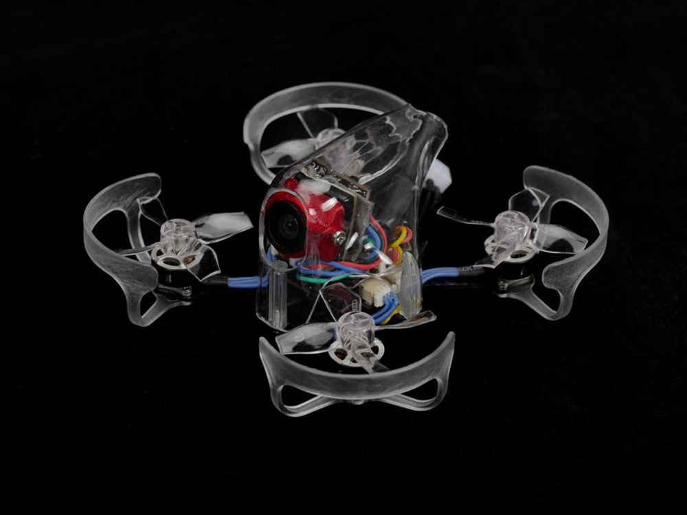 TransTec Attack66 66mm 1S Tiny FPV Racing Drone With F4 FC 4in1 10A BLheli_S ESC Caddx Firely Camera PNP - Transparent