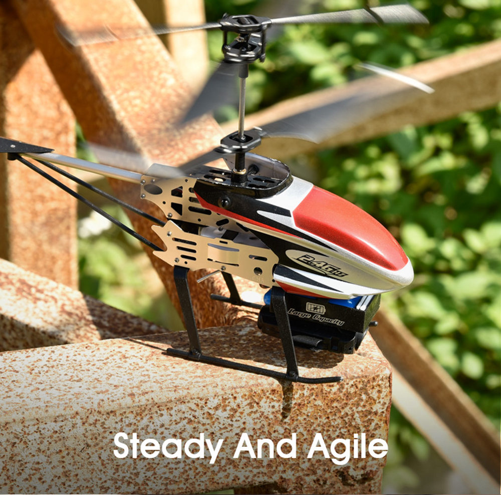 KY808W 5MP WiFi 2.4G 4CH 6-Axis FPV RC Helicopter Altitude Hold Mode RTF - Red