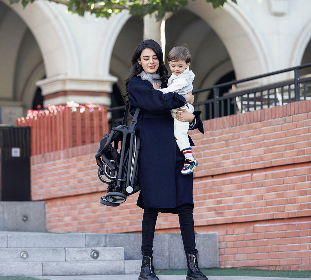 Xiaomi MiTU Folding Stroller Multifunctional Trolley Case Pushchair for Babies - Grey