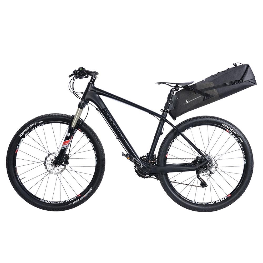 AS12 Waterproof 12L Bicycle Saddle Bag Bike Seat Pouch - Black