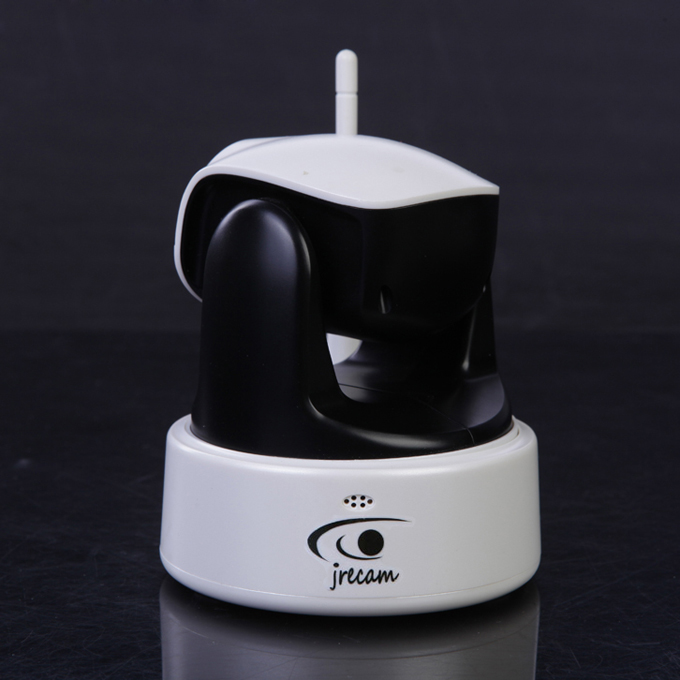 720P Mega Pixel P2P Plug and Play Two-Way Audio Security Wireless IP Camera with IR Night Vision Support Micro Card