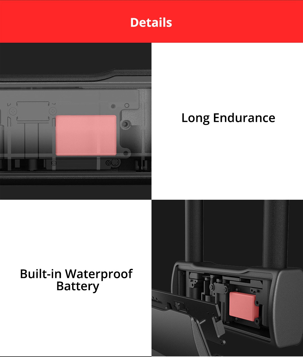 Xiaomi Youpin AreoX U8 Fingerprint U-lock for Bicycle Motorcycle - 8.85 inches