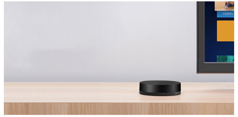 Xiaomi Mijia Universal IR Infrared Remote Control APP Preset Timer Switch 10 Meters Distance - Black