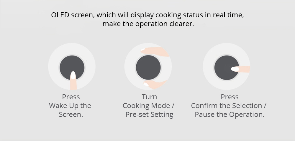 Xiaomi Mijia Multi-functional Electric Kettle 24 Cooking Modes APP Control OLED Screen 24 Hours Pre-set - White