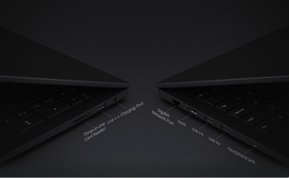 Xiaomi Mi Notebook Pro Intel Core i5-8250U Quad Core 15.6" 1920*1080 8GB DDR4 512GB SSD NVIDIA GeForce MX110 2019 New Version - Dark Grey