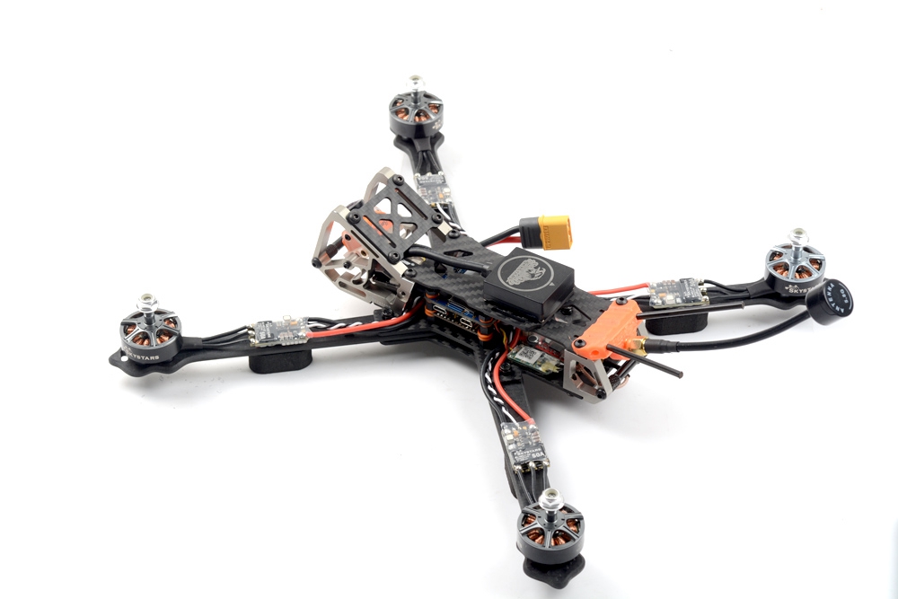 Skystars G730L HD GPS 6S 7Inch FPV Racing Drone with F4 50A Blheli_32 RGB Mini M8N BNF-Frsky R9mm Receiver