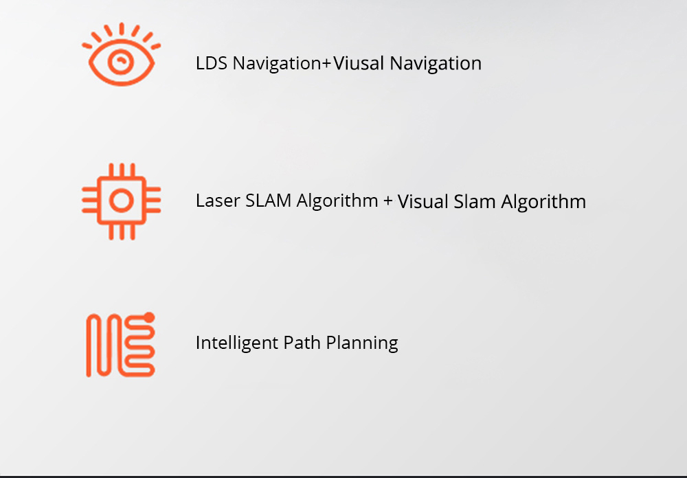 Xiaomi Mijia 1S Robot Vacuum Cleaner LDS + Visual Navigation 2000Pa Suction AI Image Recognition APP Zoned Cleaning Virtual Wall 5200mAh - White