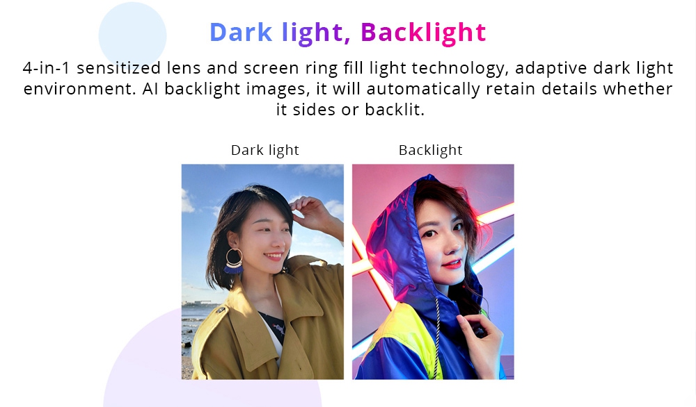 Huawei Honor 20i 6.21 Inch 4G LTE Smartphone Kirin 710 4GB 128GB 24.0MP + 8.0MP + 2.0MP Triple Rear Cameras Android 9 Touch ID - Red