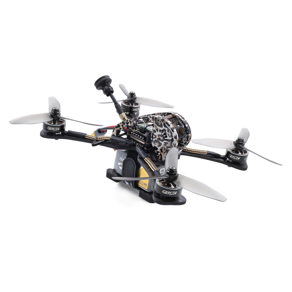 GEPRC GEP-LSX5 230mm 5 inches FPV Racing Drone With SPAN F4 40A BLHeli_S ESC 48CH 600mW VTX Caddx Ratel Cam BNF - Frsky XM+