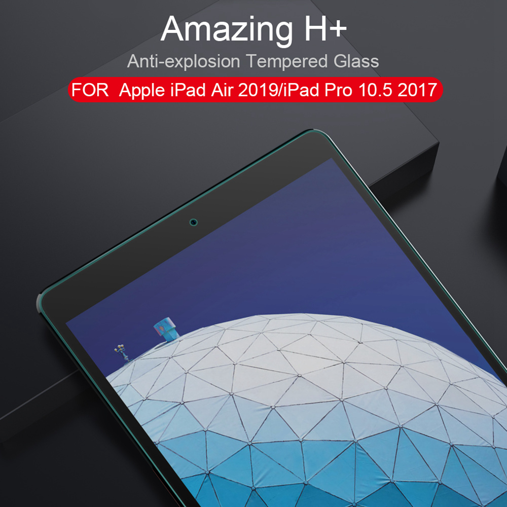 NILLKIN Tempered Glass Protective Film for Apple iPad Air 2019/iPad Pro 10.5 2017 - Transparent