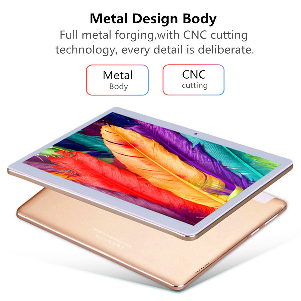 Binai G10Max 4G Phablet MTK6797X Deca Core 10.1" IPS 2.5K Screen 2560*1600 4GB RAM 64GB ROM Android 8.0 - Silver