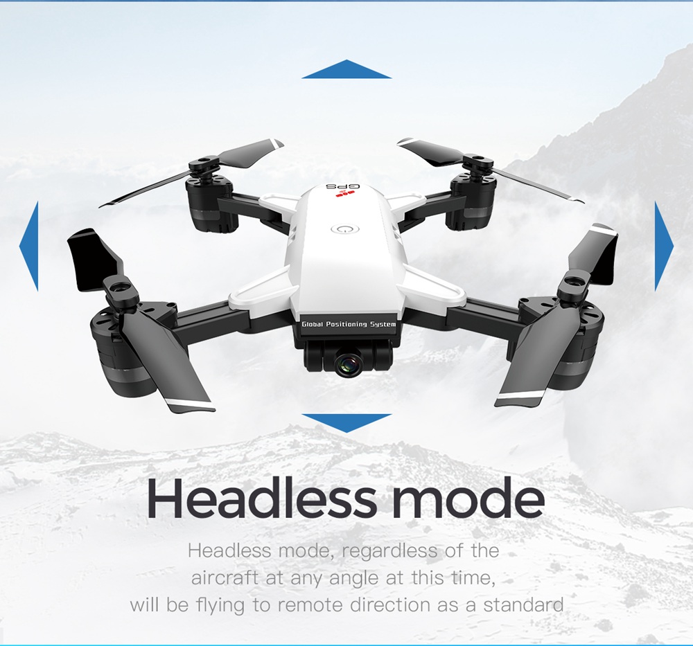 JDRC JD-20 GPS 5G WIFI RC Quadcopter Drone With 1080P Wide-angle Camera Follow Me Mode RTF
