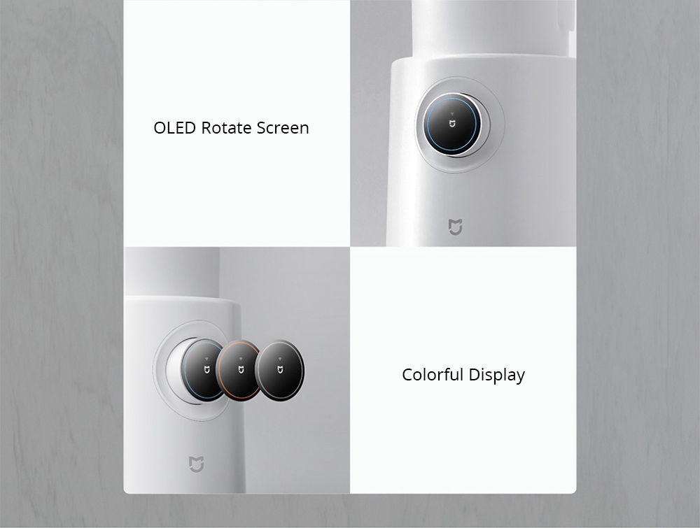 Xiaomi Mijia 8-speed Blender 1000W Motor 24 Hours Pre-set OLED Rotate Screen - White