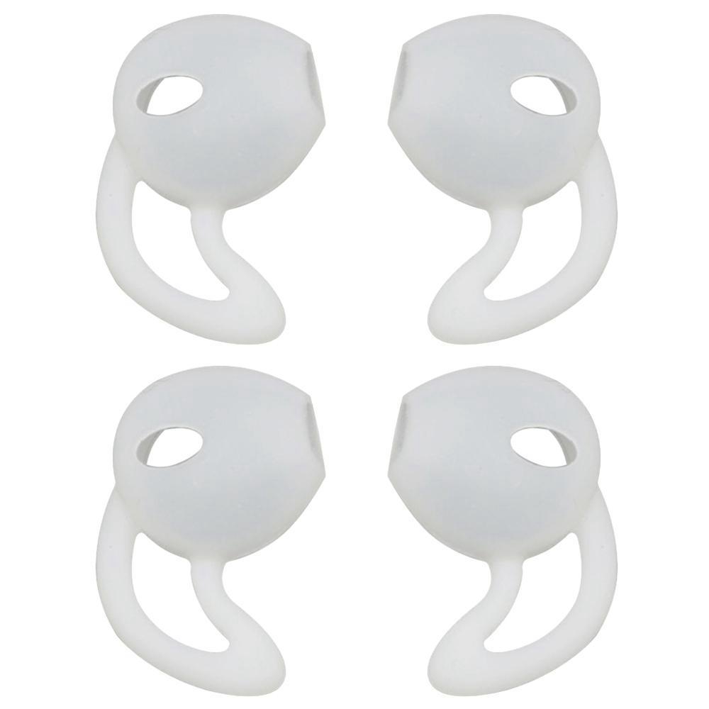 Soft Silicone Earplugs for iPod iPhone 7 6 Plus 5 5s Apple Earphone Earpods - Black